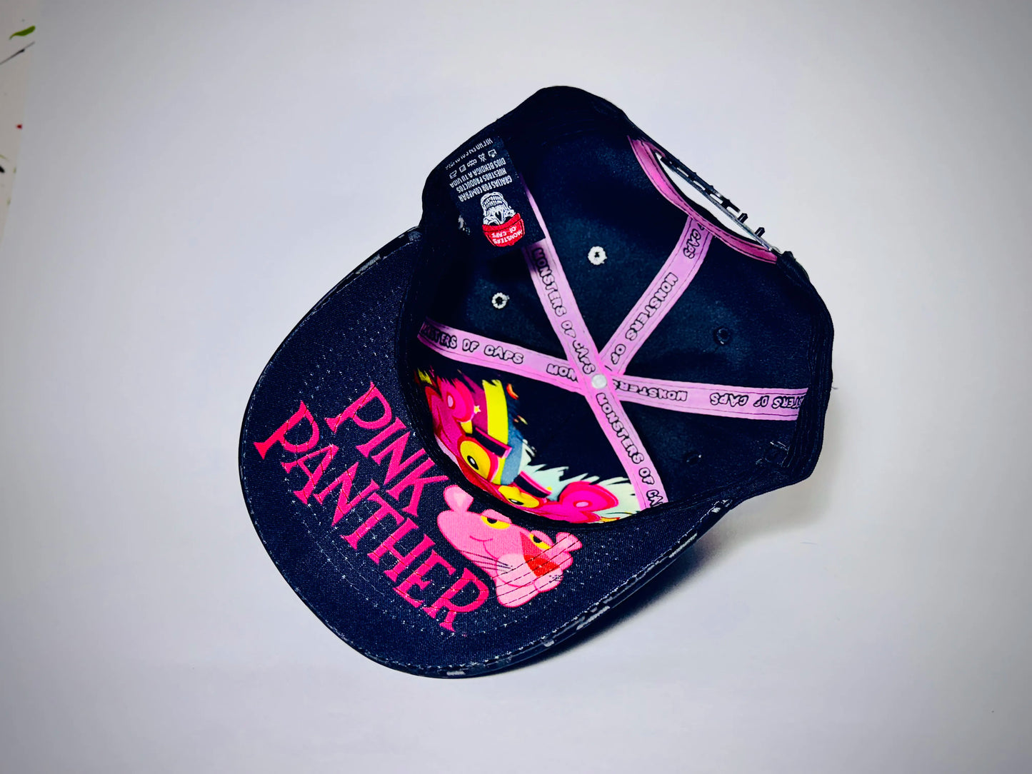 Gorra pantera rosa